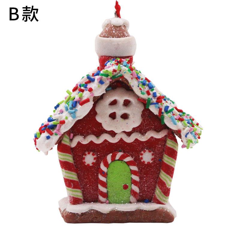 Trang trí Noel: Nhà đất sét sáng tạo, kiểu dáng ngộ nghĩnh