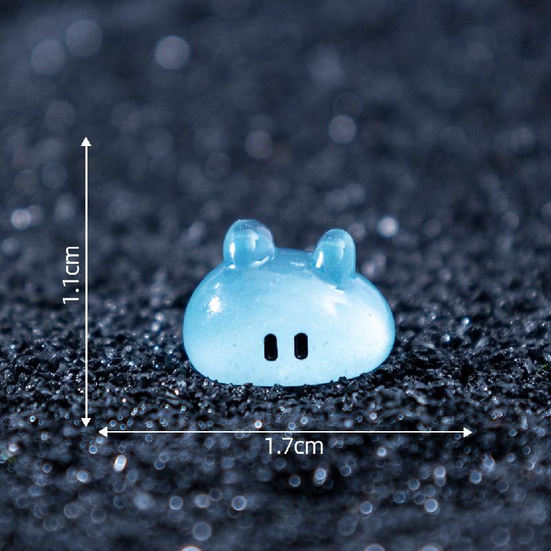 跨境新品微景观创意半透明露珠精灵萌粒 DIY装饰品配件桌面小摆件