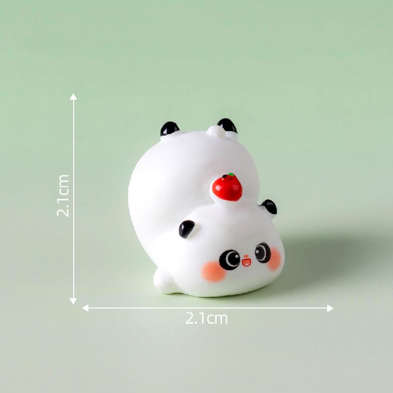 Tiểu cảnh đêm phát sáng, gấu trúc dễ thương, trang trí DIY (ZC-22)