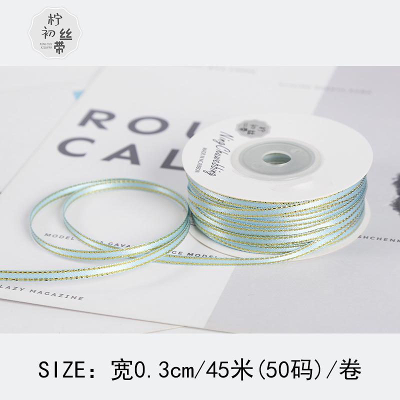Dải ruy băng vàng kim 3mm, lý tưởng cho gói quà, trang trí bánh, và DIY. Chất liệu satin cao cấp, dễ sử dụng cho mọi nhu cầu.