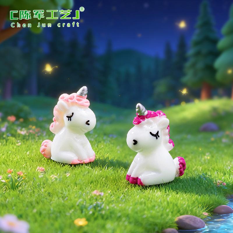 Tiểu cảnh kỳ lân mini đáng yêu trang trí phong cách rêu (ZC-771)