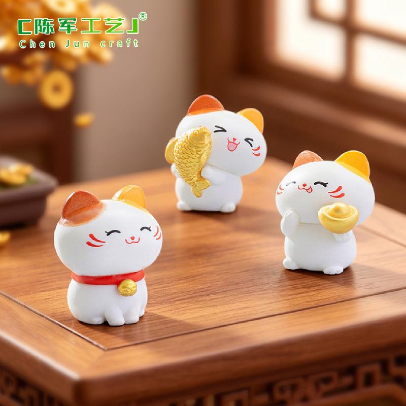 Mèo Thần Tài Dễ Thương Mini (PK-664)