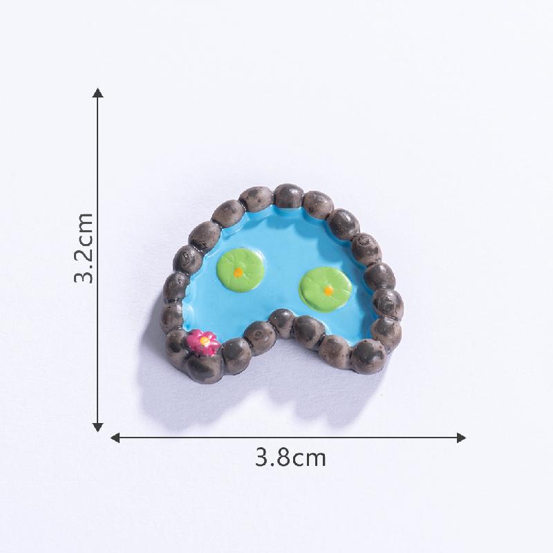 苔藓微景观创意仿真水池塔楼园艺造景 DIY装饰配件微缩迷你小摆件