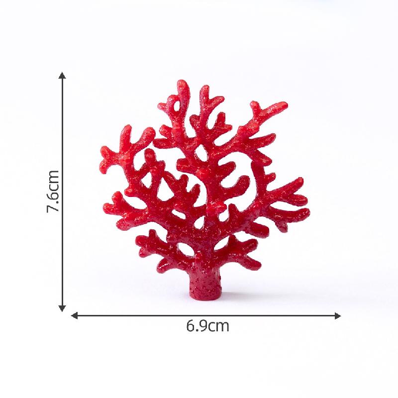 跨境新品微景观创意珊瑚礁石海底配件 DIY海洋造景饰品迷你小摆件