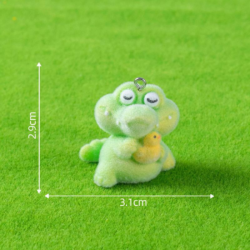 植绒公仔创意可爱小动物系列萌粒 DIY装饰品摆件包包钥匙扣挂配件