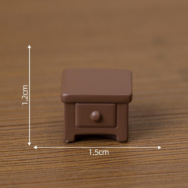 Bộ nội thất mini máy nước và chậu cây (PK-733)