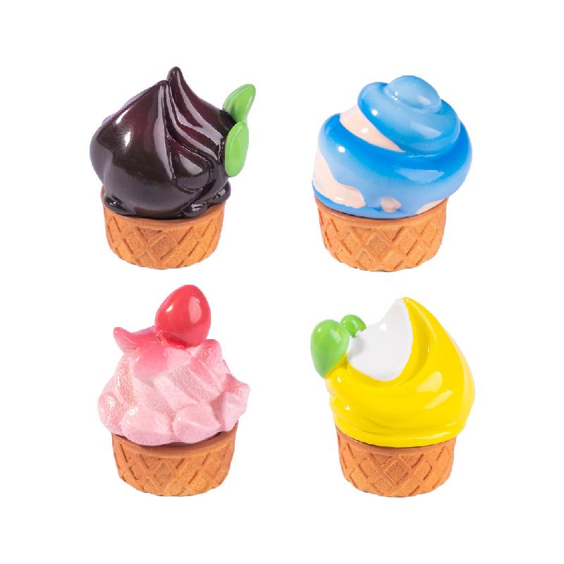微景观创意夏日水果甜筒冰淇淋盲袋 DIY装饰品配件迷你桌面小摆件