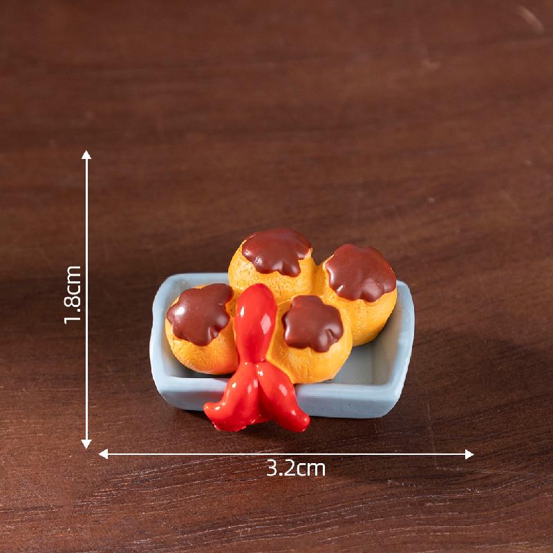 微景观创意食玩小吃臭豆腐龙虾夜宵DIY装饰品配件迷你桌面小摆件
