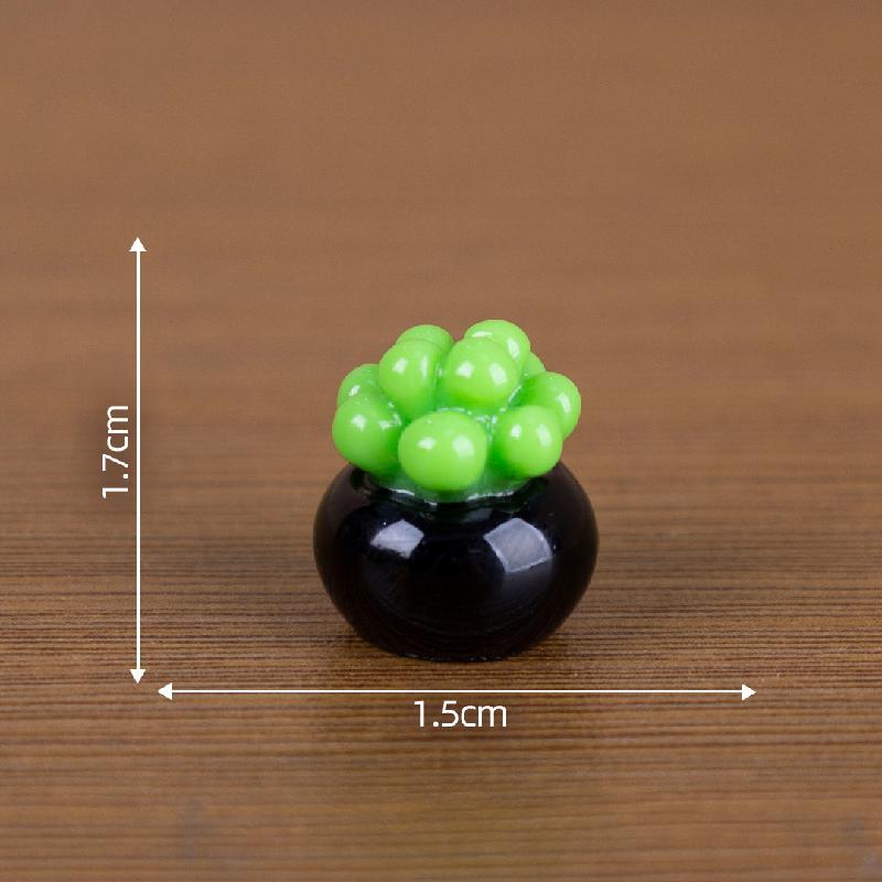 微景观创意壁画多肉盆摘家居娃娃屋 DIY装饰品配件迷你树脂小摆件