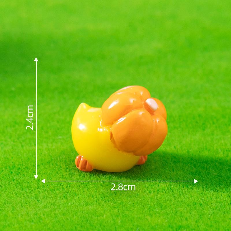 微景观创意小鸡仔农家乐萌粒园艺造景 DIY装饰品挂配件迷你小摆件