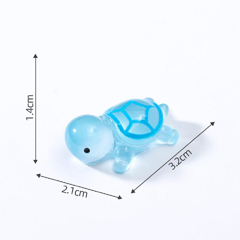 Rùa phát sáng mini trang trí bể cá tiểu cảnh (PK-727)