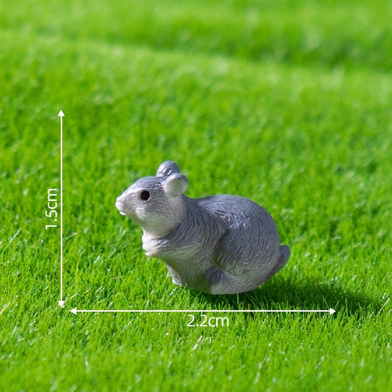 微景观创意田园小牛小羊农夫农场造景 DIY装饰配件迷你微缩小摆件