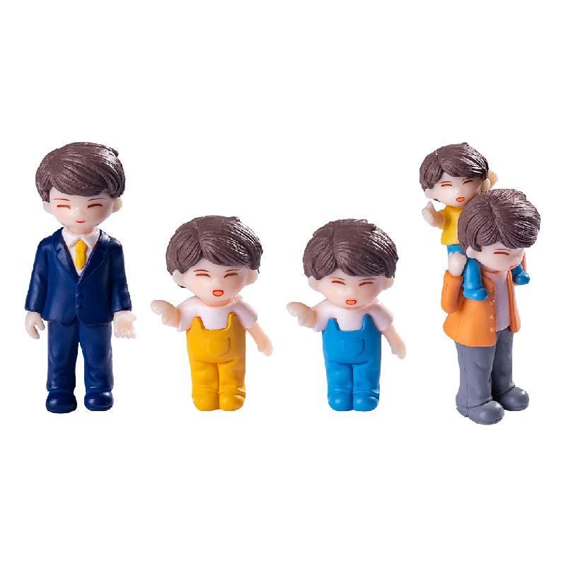 Cha con leo núi – Mô hình kỷ niệm Ngày của Cha, trang trí bàn, xe hơi (M-584)