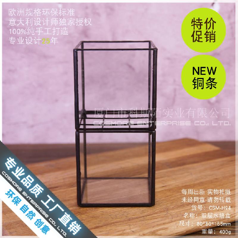 Bình hoa kính thủy canh mini (DG-40)