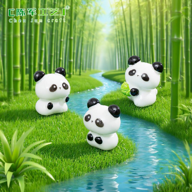 Gấu Trúc Đỏ Mini Trang Trí Vườn (PK-565)
