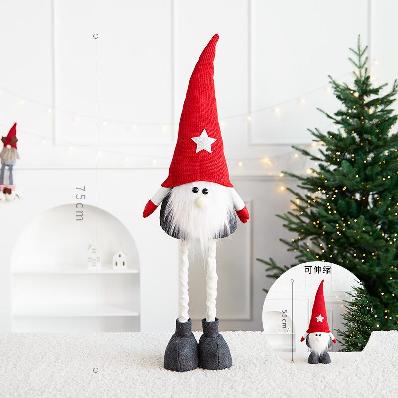 Trang trí Noel: Ông già Noel để bàn, trang trí DIY ấn tượng