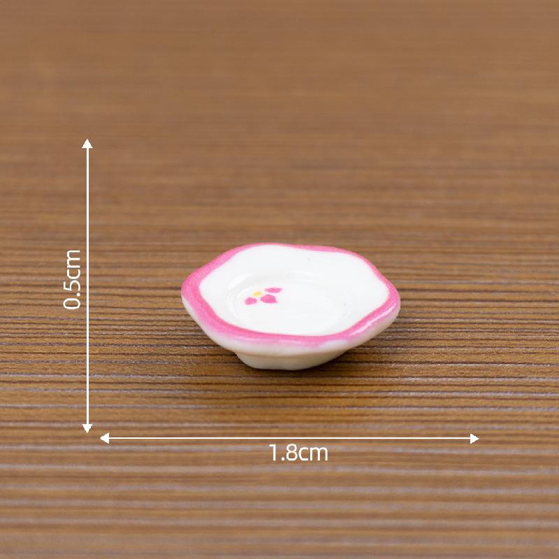 微景观创意仿真小瓶子罐子盘子娃屋 DIY装饰品配件迷你桌面小摆件