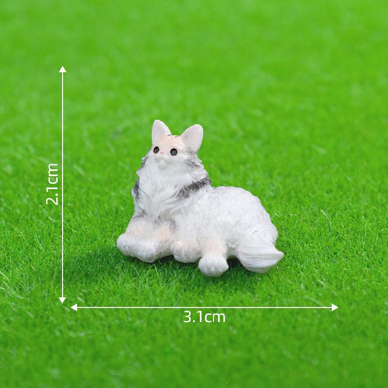 Mèo Miến Điện mô phỏng mini trang trí (PK-713)