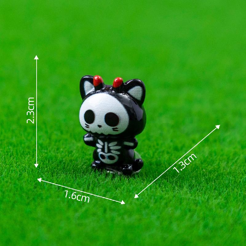Thú nhỏ đầu lâu Halloween mini trang trí tiểu cảnh (PK-689)
