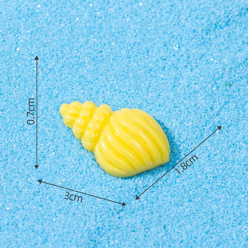Ốc biển resin DIY trang trí điện thoại phong cách biển (ZC-648)