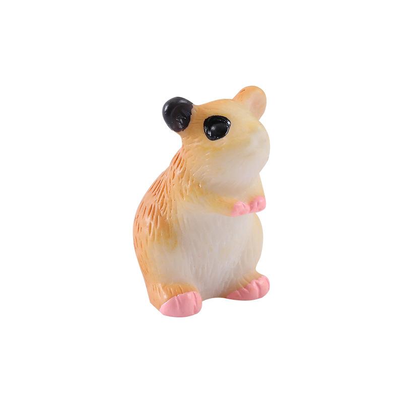 Tiểu cảnh chuột hamster dễ thương trang trí nền DIY (ZC-958)