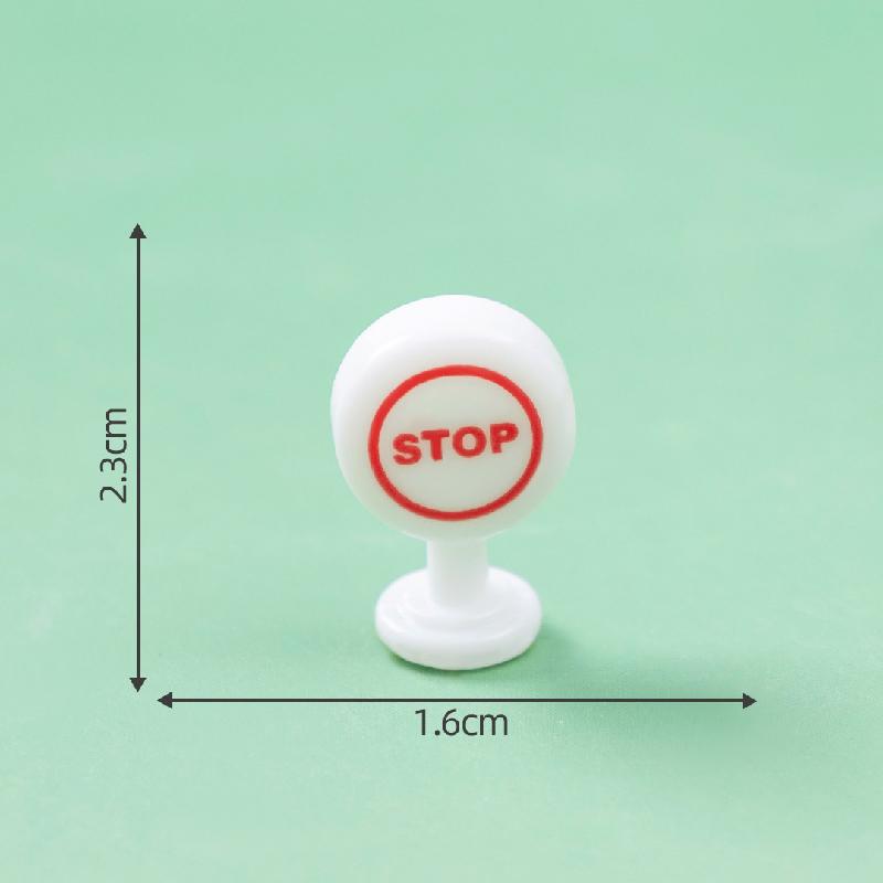 微景观创意迷你Q版汽车交通工具标识DIY装饰品配件微缩场景小摆件