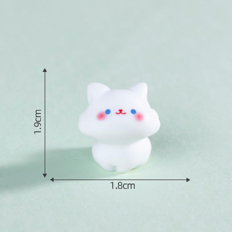 苔藓微景观创意可爱青蛙鳄鱼犀牛小动物公仔 DIY装饰品配件小摆件