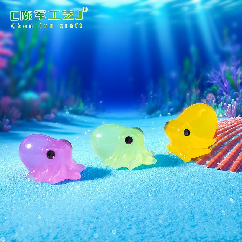 Bạch tuộc phát sáng nhiều màu mini trang trí (PK-744)
