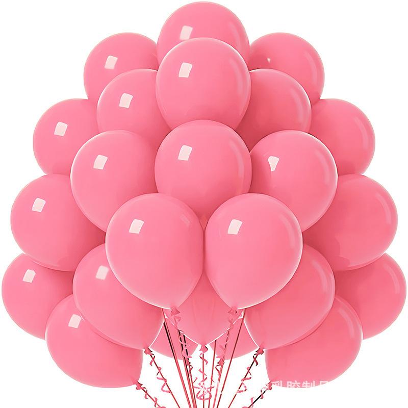 Bộ bóng bay 10 inch cho sinh nhật và tiệc cưới, bao gồm dây bóng bay và bóng bay màu macaron cổ điển. Phù hợp cho trang trí tiệc và sự kiện, bán buôn.