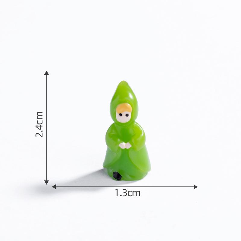 跨境外贸微景观创意独角兽精灵园艺造景 DIY装饰品配件迷你小摆件