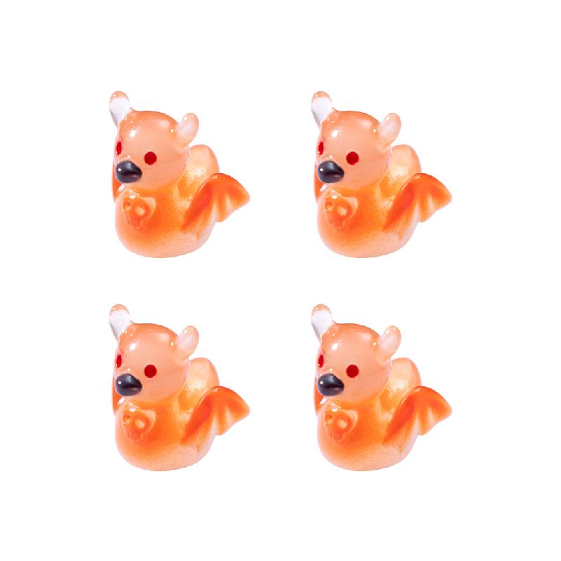 Vịt đầu lâu phát sáng Halloween mini tiểu cảnh (PK-691)