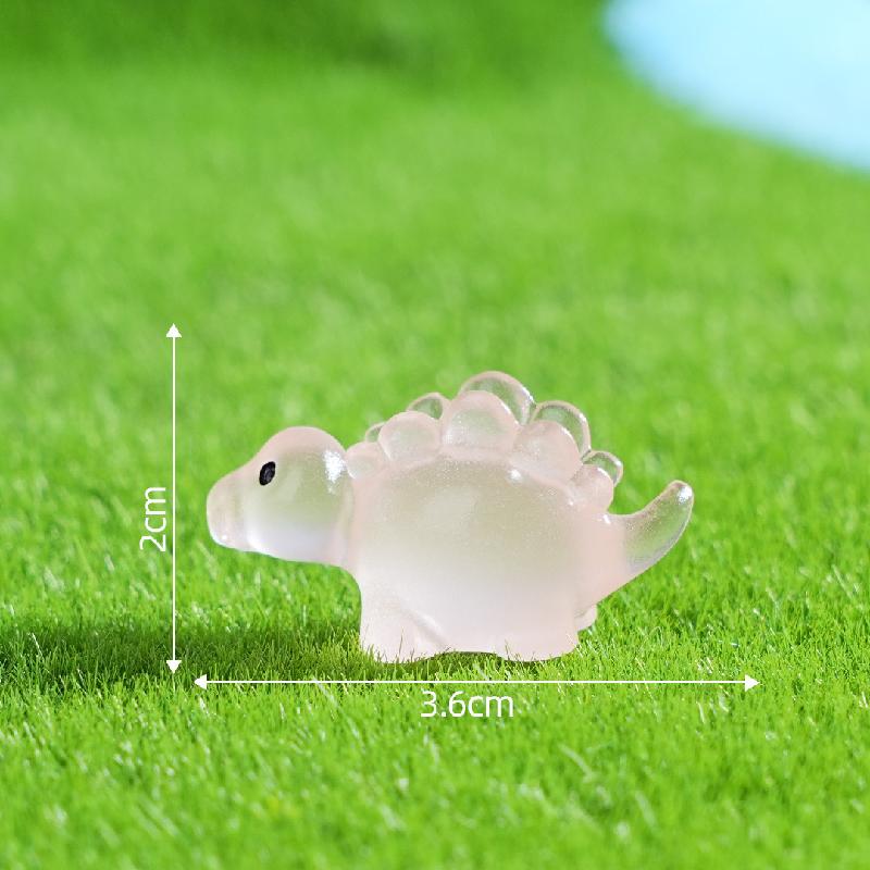 外贸新品微景观创意夜光小恐龙萌粒盲袋 DIY装饰品配件迷你小摆件