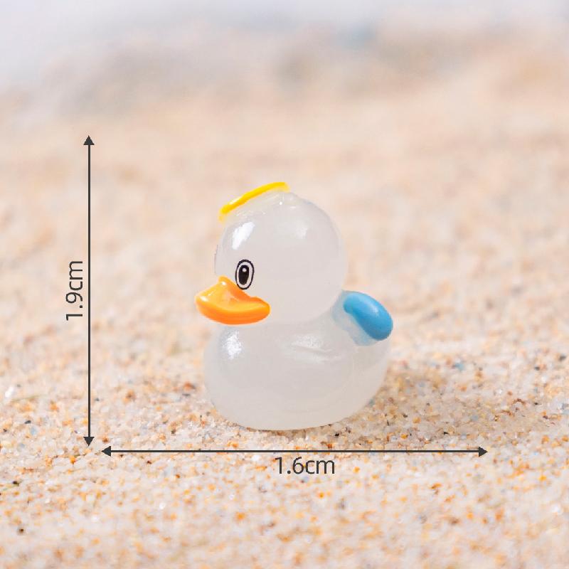 跨境新品复活节天使小鸭萌粒公仔 DIY装饰品挂配件车载桌面小摆件