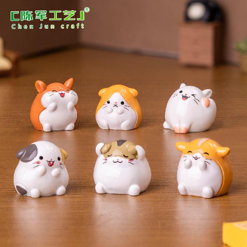 Tiểu cảnh DIY Chuột Hamster Đáng Yêu - Trang trí mini dễ thương (ZC-1486)