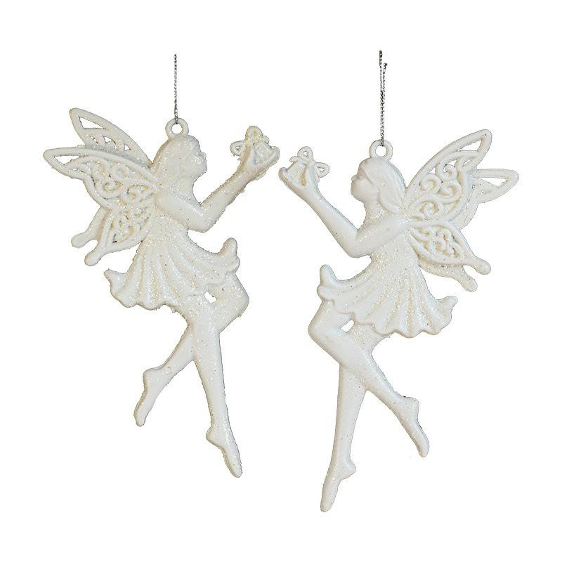 Phụ kiện Noel: Đa dạng mẫu treo cây thông nhựa trắng