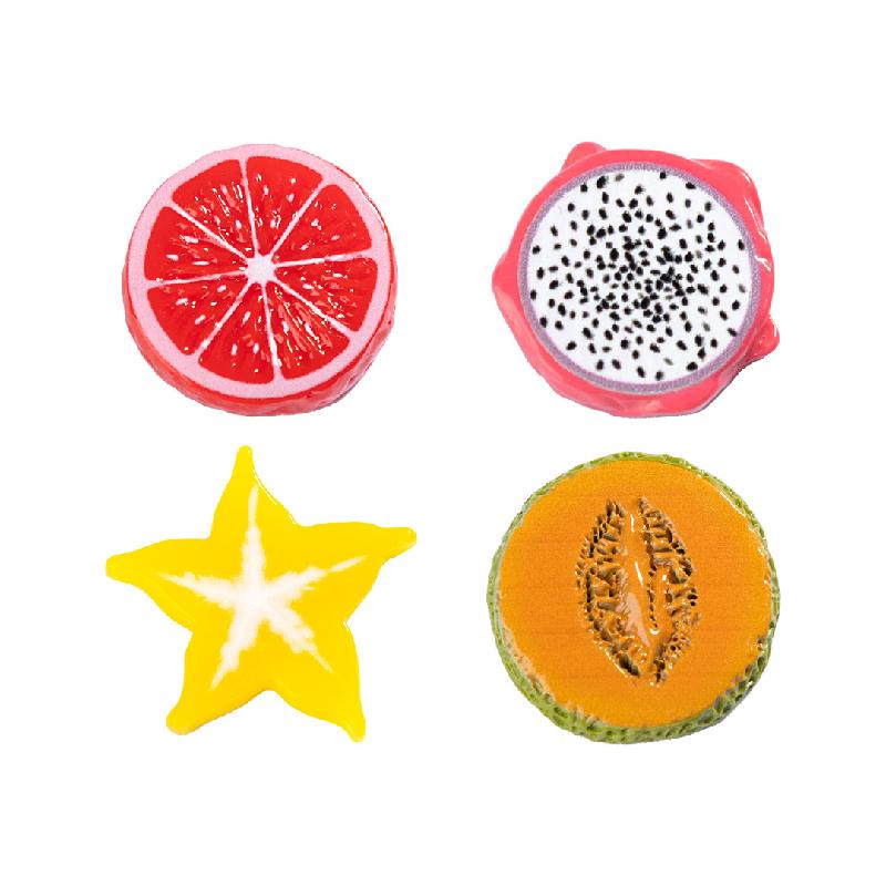 微景观创意切片水果橙子猕猴桃食玩 DIY装饰品盲袋配件迷你小摆件