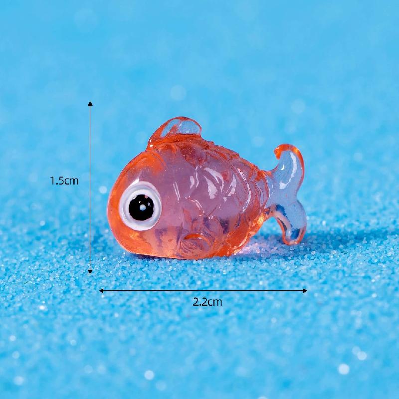 Tiểu cảnh cá phát sáng nhiều màu trang trí bể cá DIY (ZC-1036)