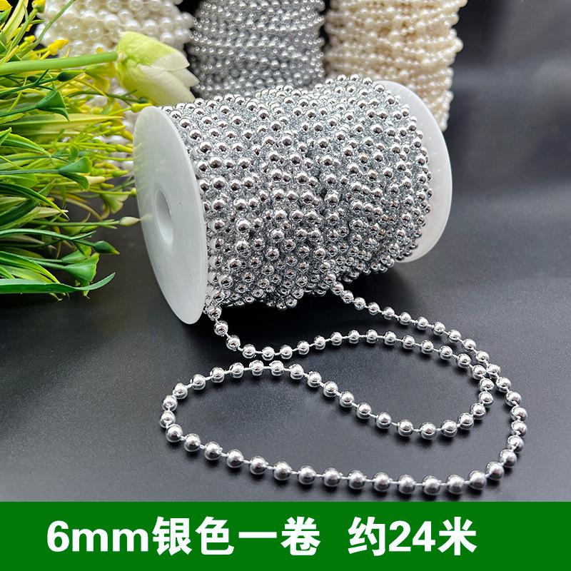 Dây chuỗi ngọc trai giả ABS từ 6-14mm, lý tưởng cho trang trí đám cưới. Đem đến vẻ đẹp sang trọng và tinh tế cho các sự kiện đặc biệt.