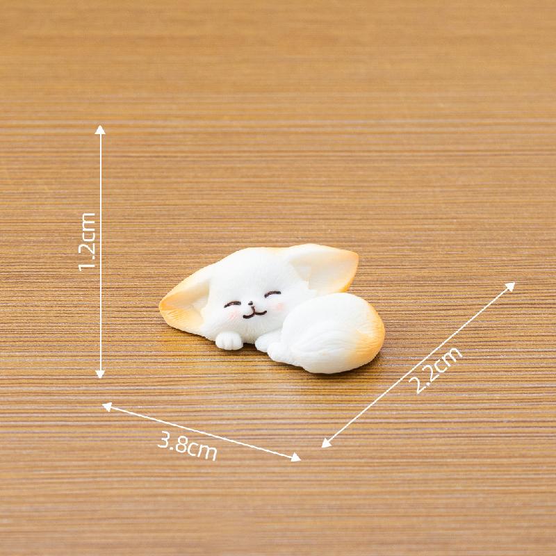 Tiểu cảnh cáo tai dài, 12 kiểu, trang trí cây cảnh mini (ZC-206)
