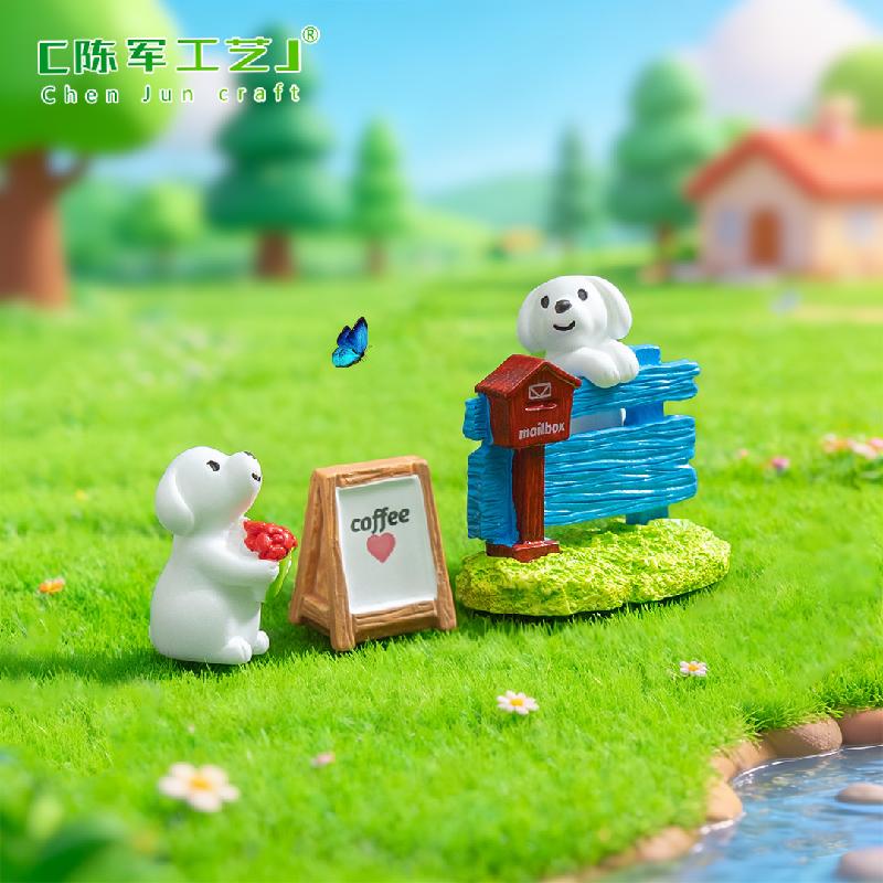 Chó Biển Chỉ Đường Mini Trang Trí (PK-182)