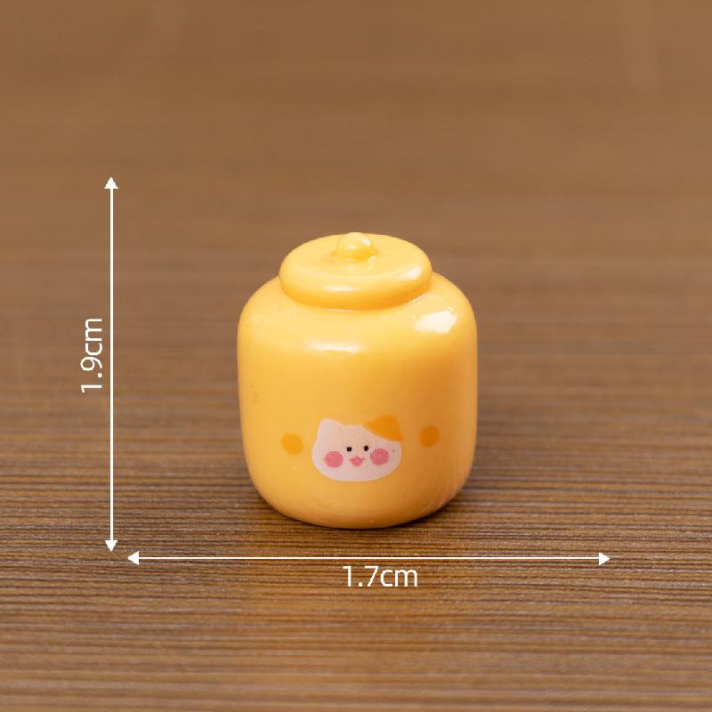 微景观创意仿真小瓶子罐子盘子娃屋 DIY装饰品配件迷你桌面小摆件