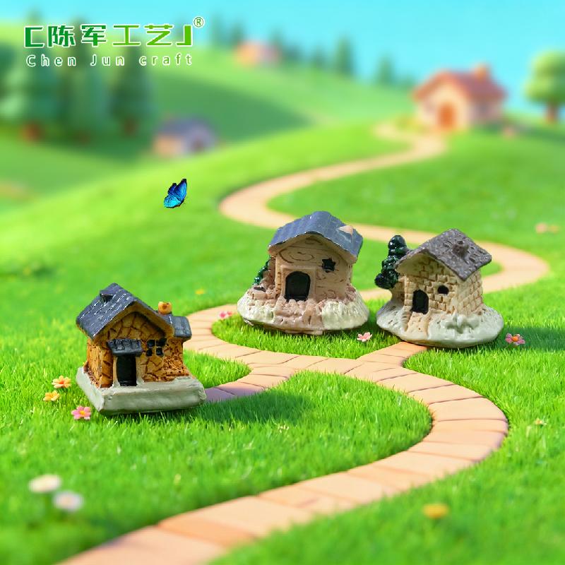 Tiểu cảnh nhà biển tình yêu, trang trí nhà nhỏ mini (ZC-125)