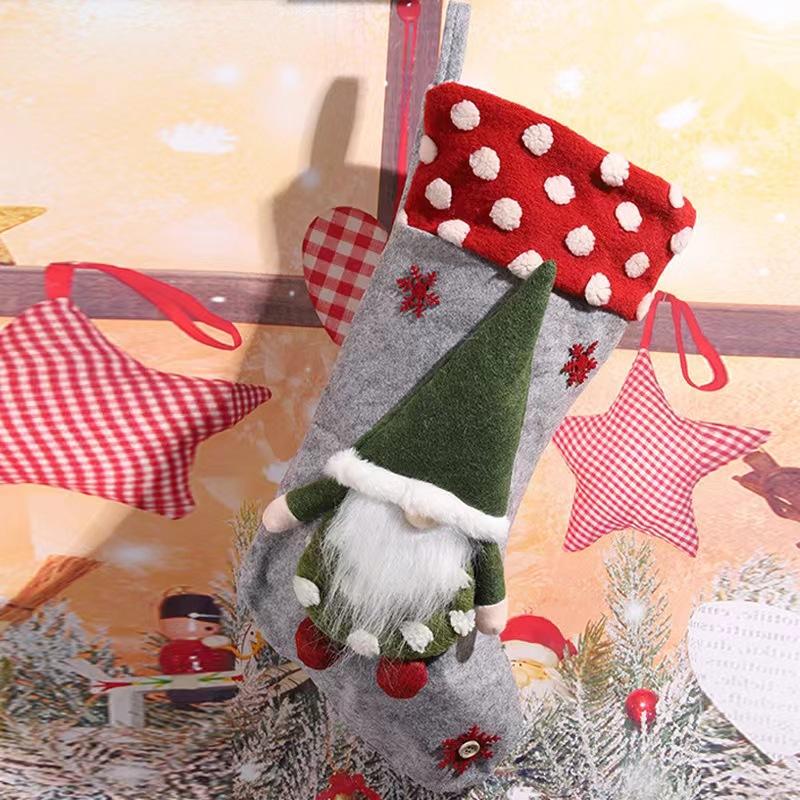 Túi quà Giáng Sinh: tất Giáng Sinh trang trí, túi quà, quà tặng, treo cây thông Noel, bao đựng kẹo.