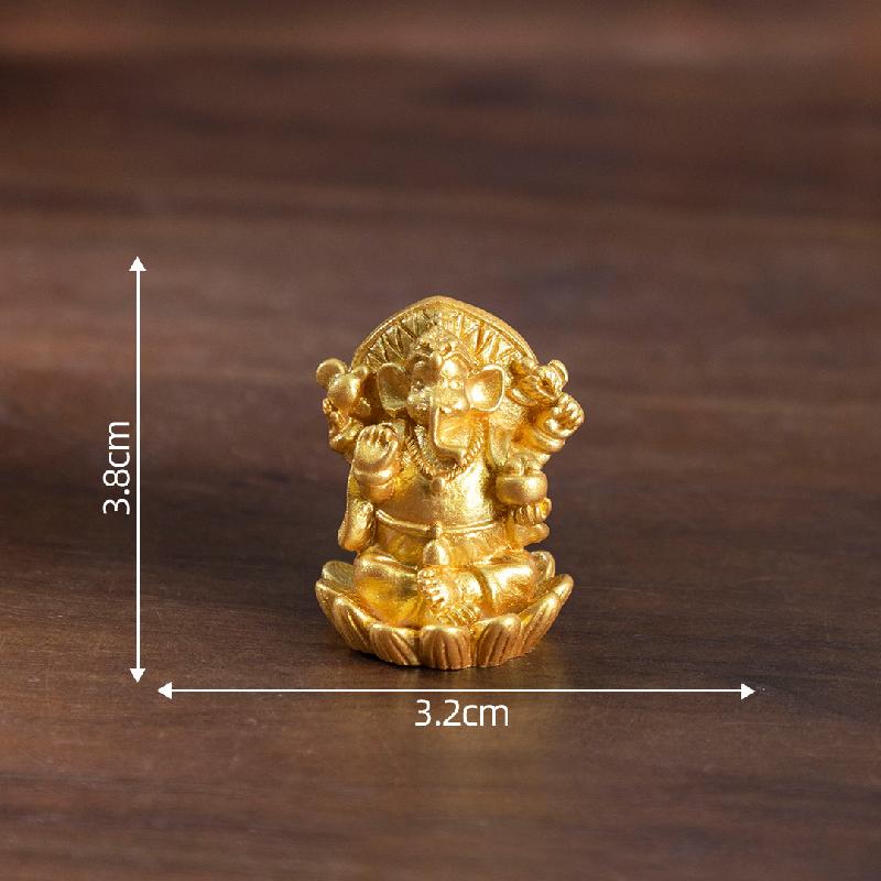 Tượng Thần Và Voi Trắng Đông Nam Á Mini (PK-475)