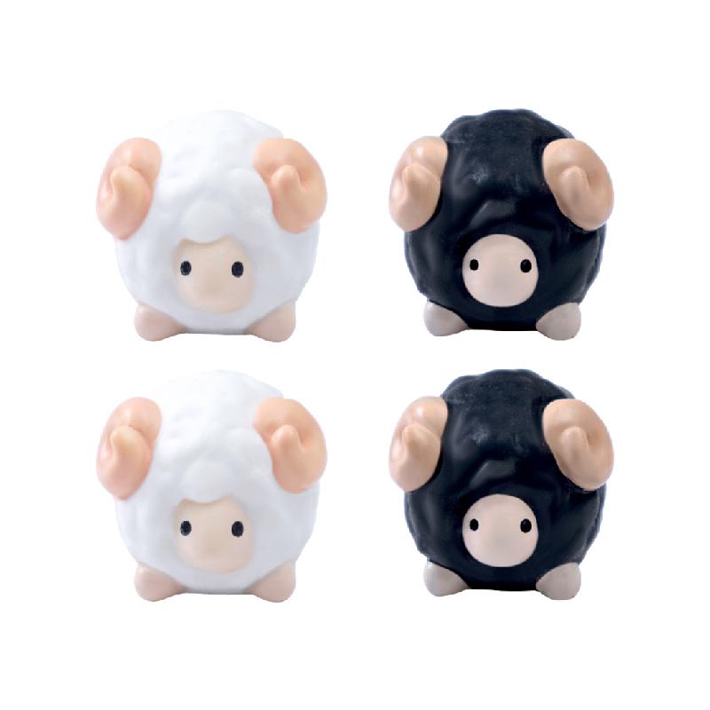 微景观创意可爱黑白小绵羊愿意造景 DIY装饰品配件迷你微缩小摆件