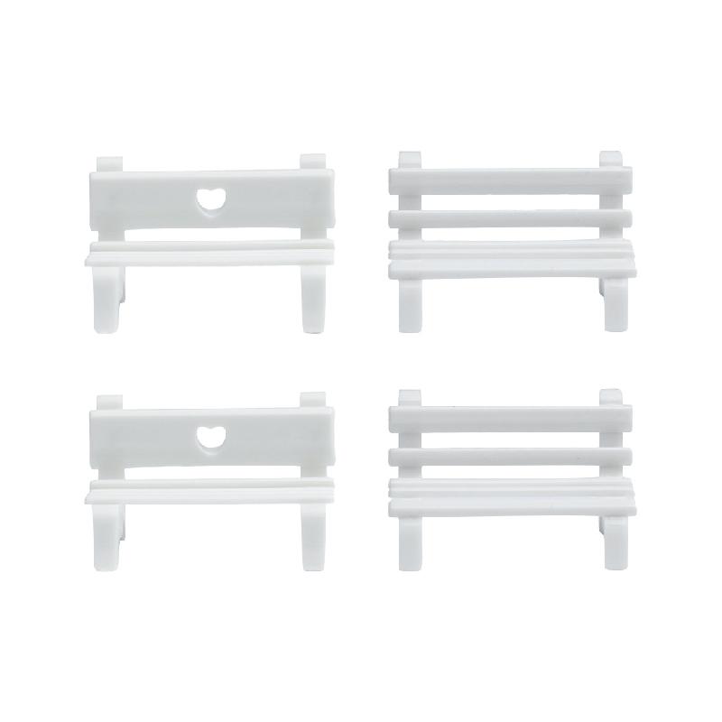 Tiểu cảnh ghế tình yêu, phụ kiện trang trí tâm lý mini (ZC-534)