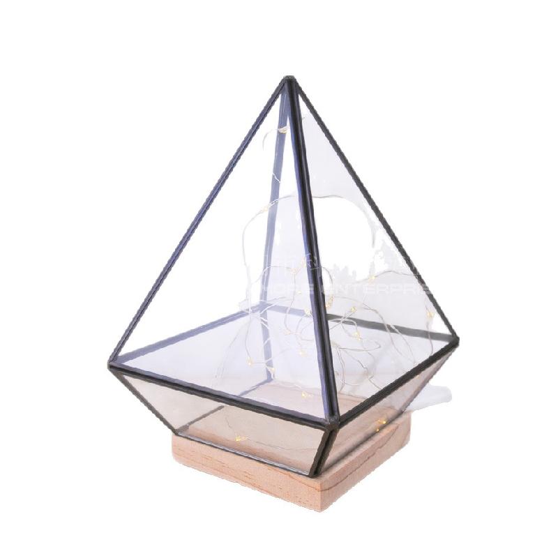 Chụp kính hoa hồng bất tử đế gỗ (DG-139)