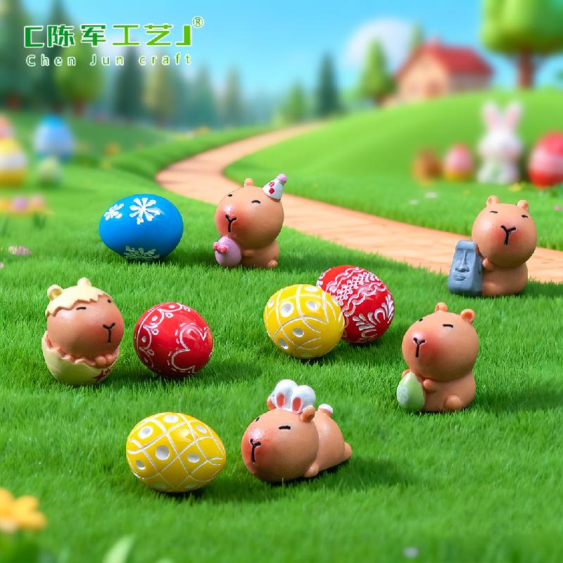 Capybara Phục Sinh Mini Trang Trí (PK-262)