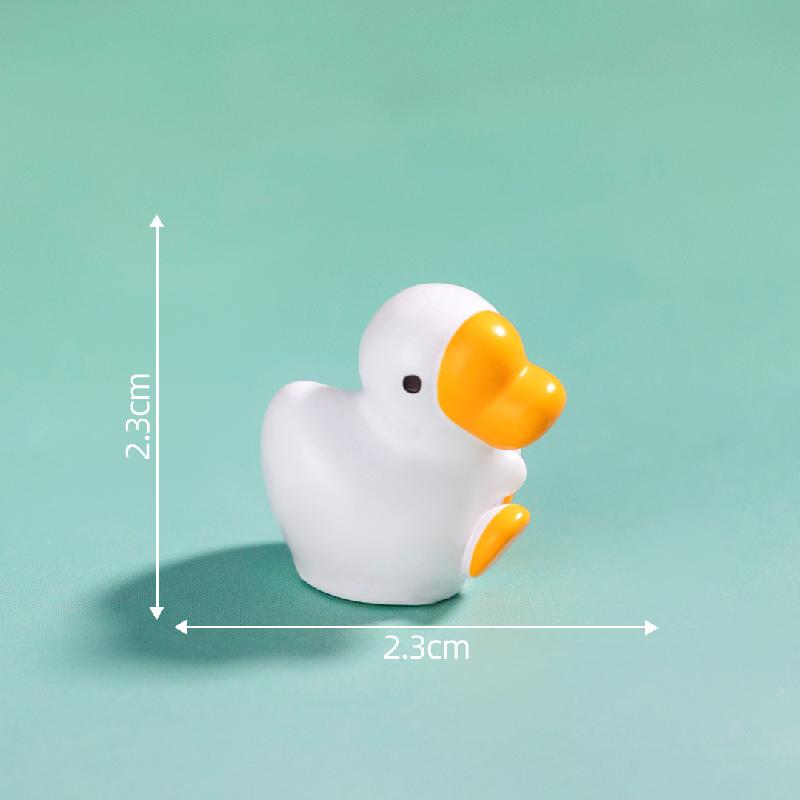 苔藓微景观创意呆呆鹅公仔园艺造景 DIY装饰品盲袋配件迷你小摆件