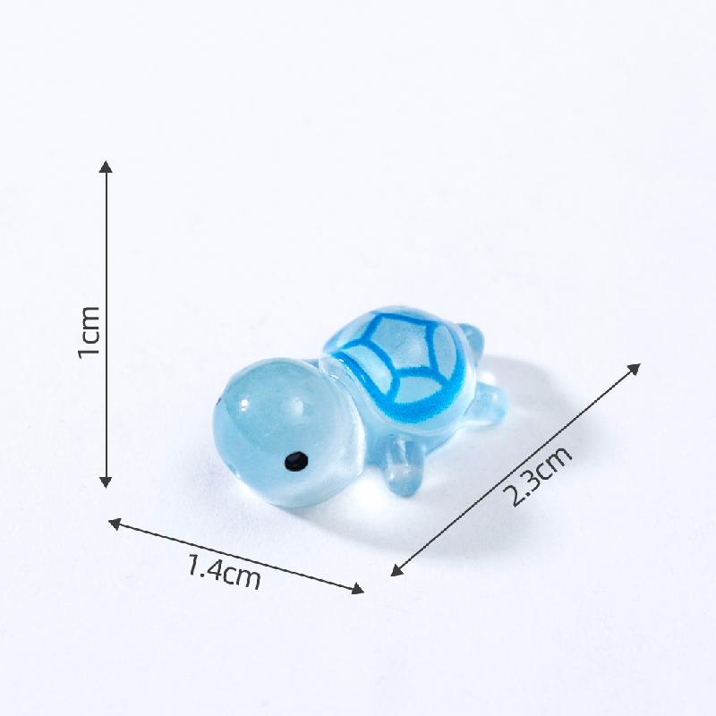 Rùa phát sáng mini trang trí bể cá tiểu cảnh (PK-727)